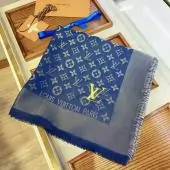 foulard louis vuitton marron monogram pas cher lv laine soie l140cm w140cm 087